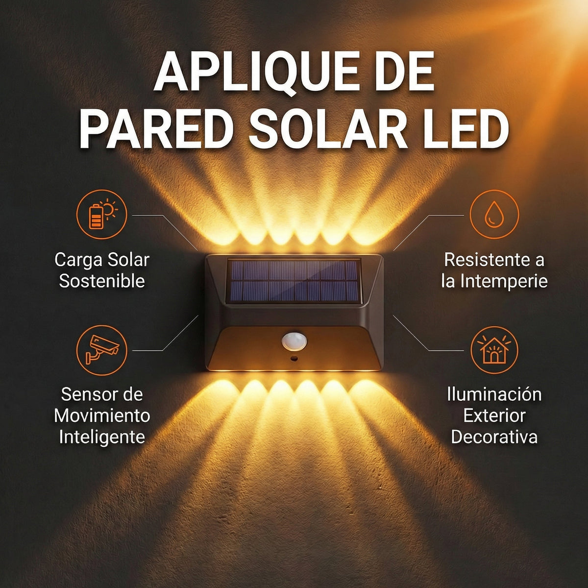 SolarLux Pro Luces Solares Inteligentes