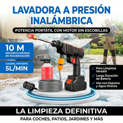 Hidrolavadora Portatil de Alta Presion