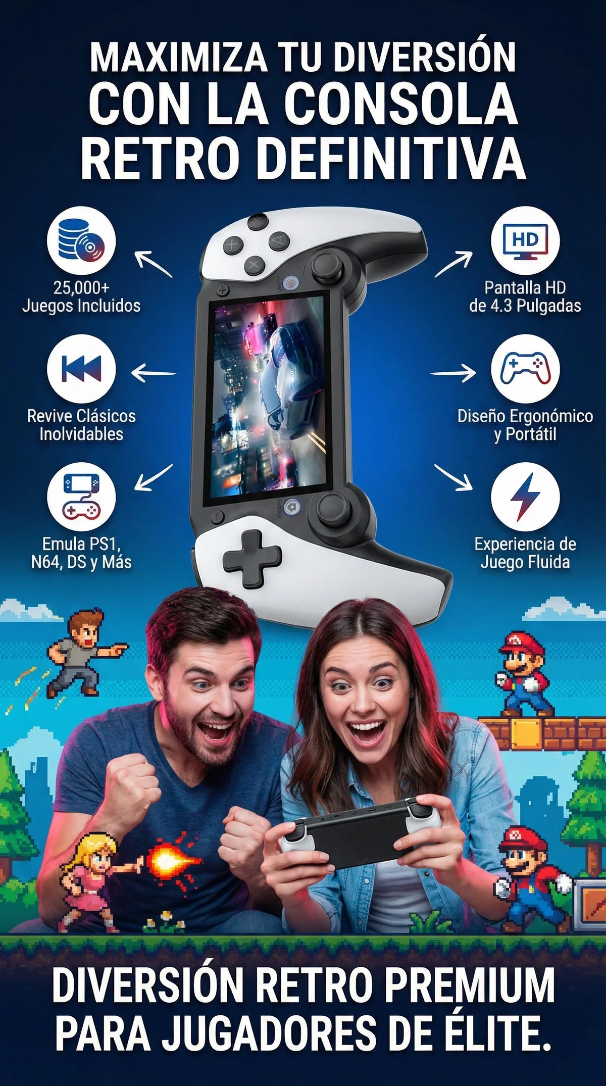 Consola M25 Pro | Mas de 25000 Juegos