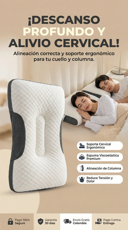 SleepConfort Almohada Ortopedica