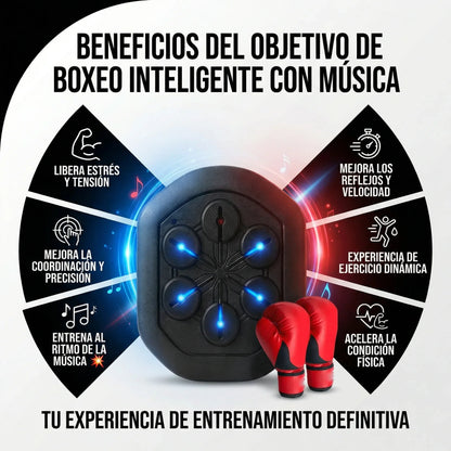 Boxing Target Inalambrico  2 Guantes Gratis🎁